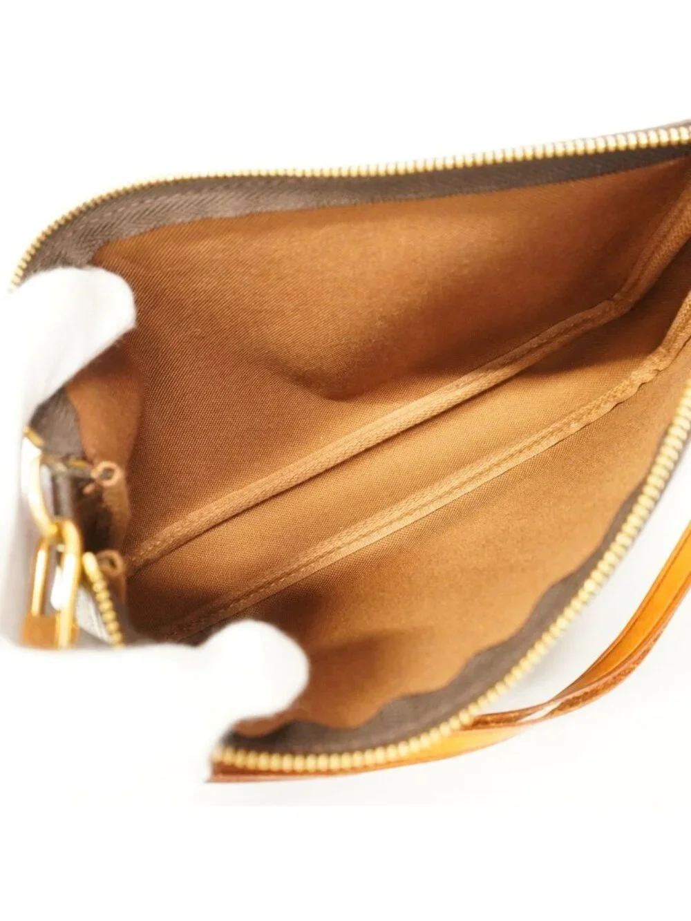 Louis Vuitton Pouch Monogram Pochette Accessoires Brown